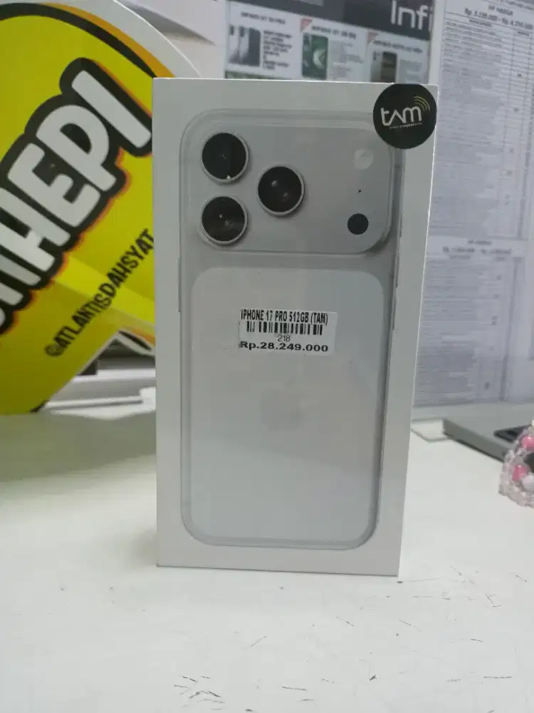 IPHONE 17 PRO 512 ATLANTIS DAHSYAT