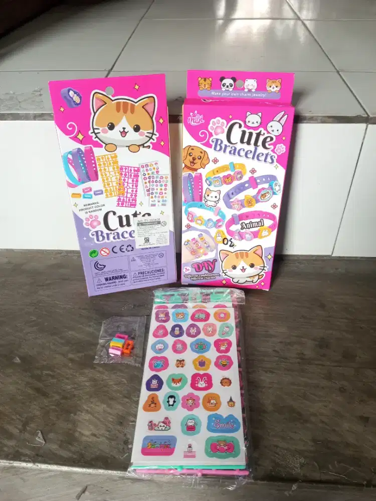 Mainan anak gelang bracelet charm