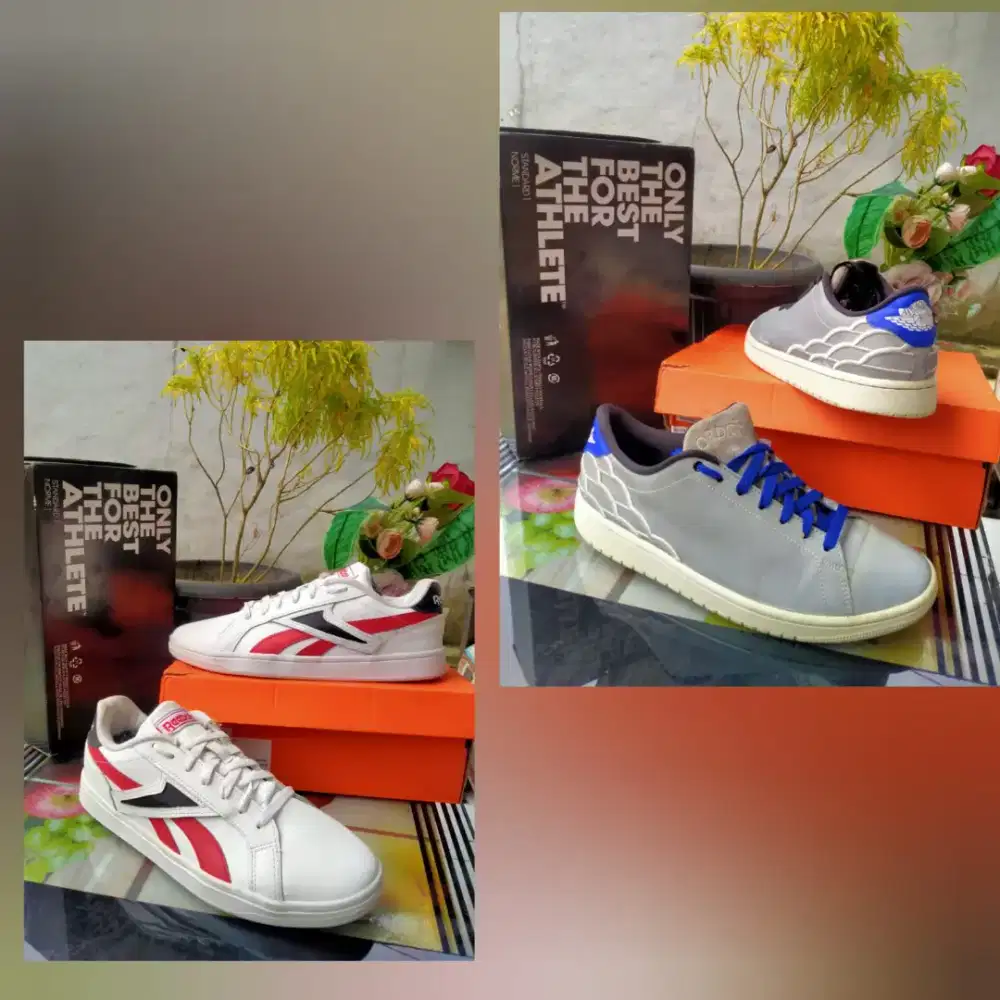 Sepatu Nike Air Jordan Low n Reebok