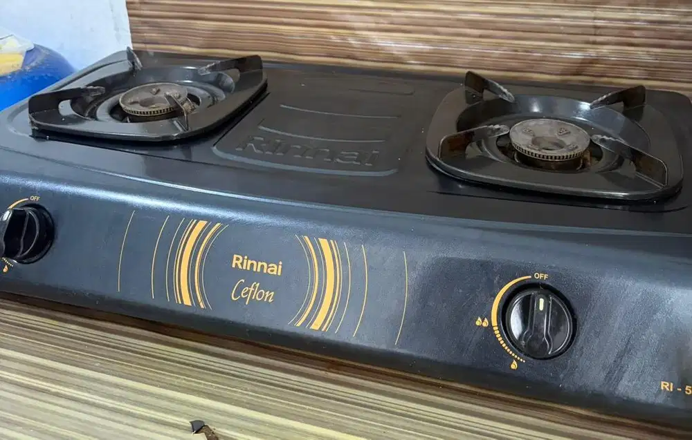 Dijual kompor bekas 2 tungku (second) merk rinnai