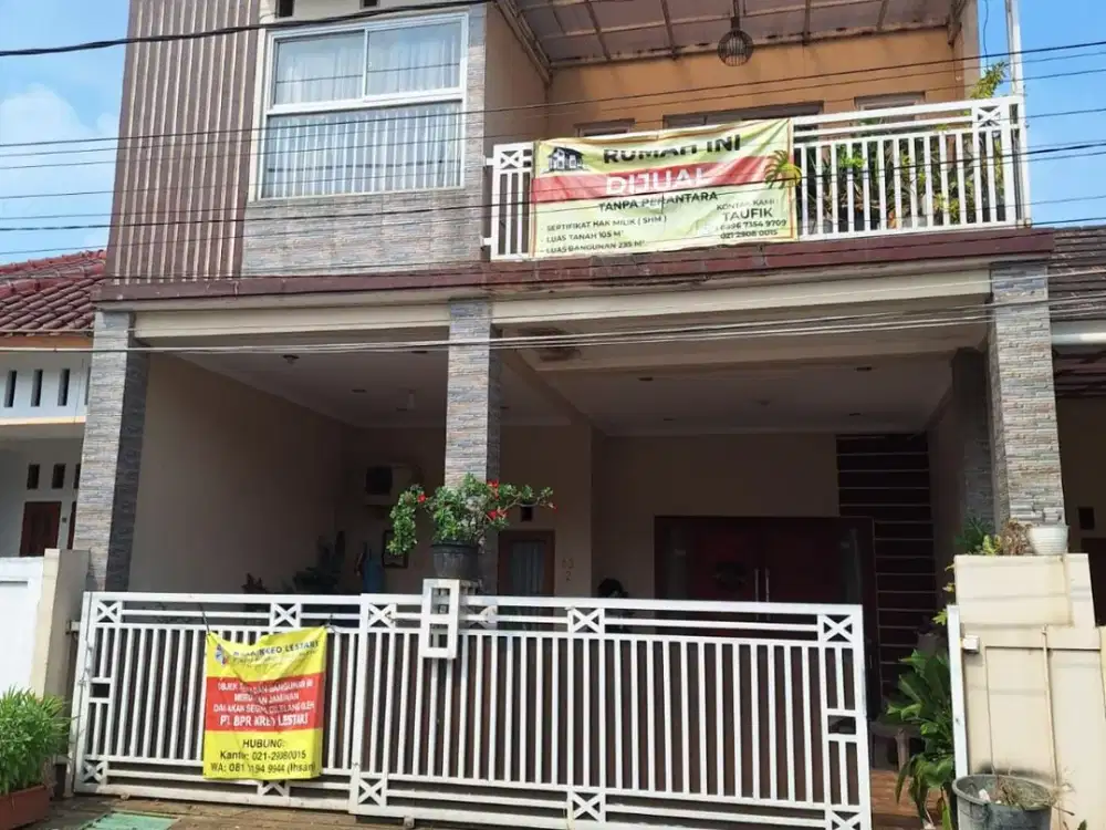 Dijual Rumah Di Perum Wisma Jaya Bekasi Timur