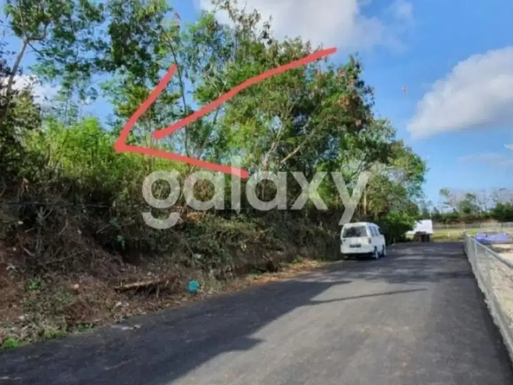 TANAH LOKASI STRATEGIS DEKAT AIR HELIPAD DI MELASTI UNGASAN BADUNG, BALI
