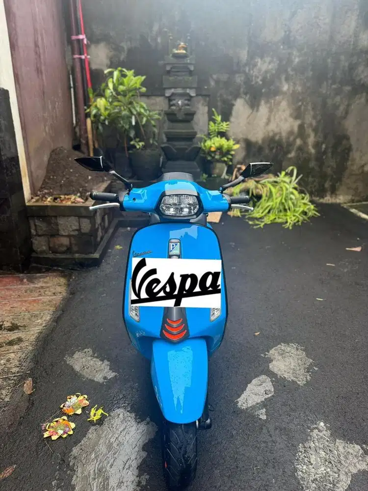 DIJUAL VESPA SPRINT S BLUE TAHUN 2024