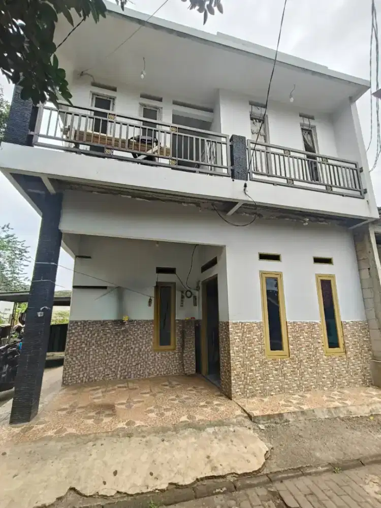 Rumah second dijual cepat 350jt akses mobil Pekapuran Cimanggis Depok