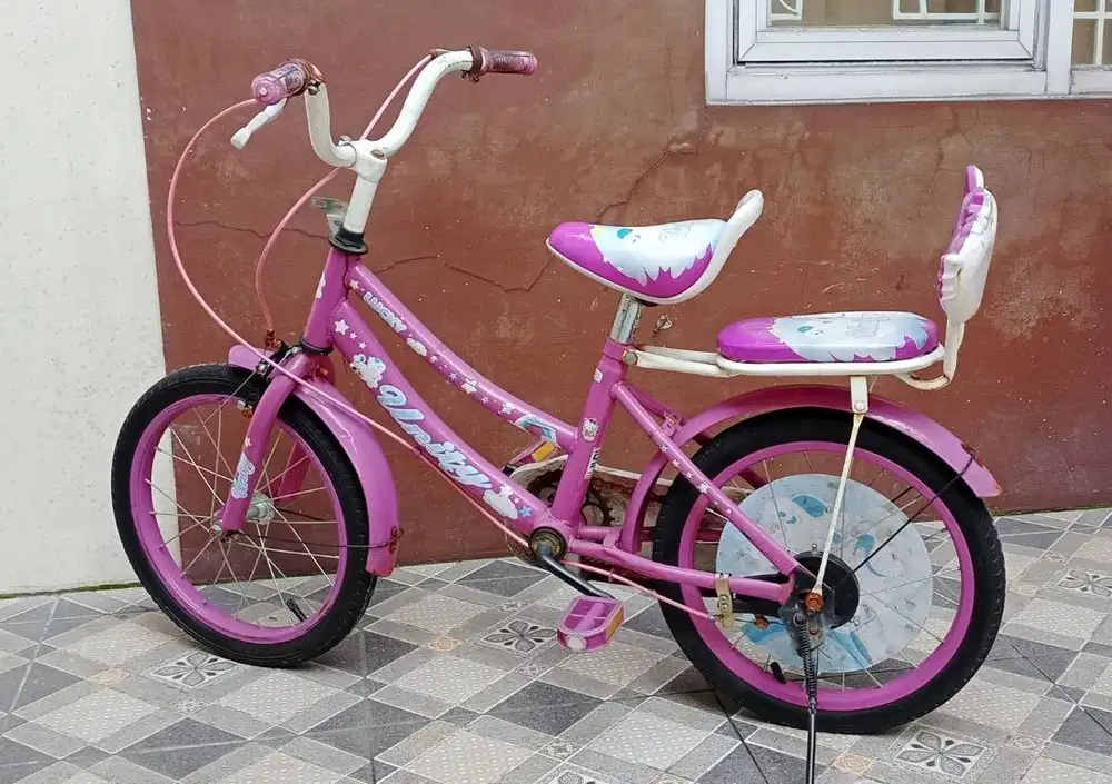 sepeda anak ukuran 16 pink