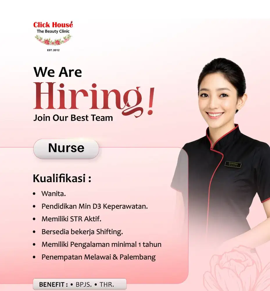 LOKER Perawat Estetika