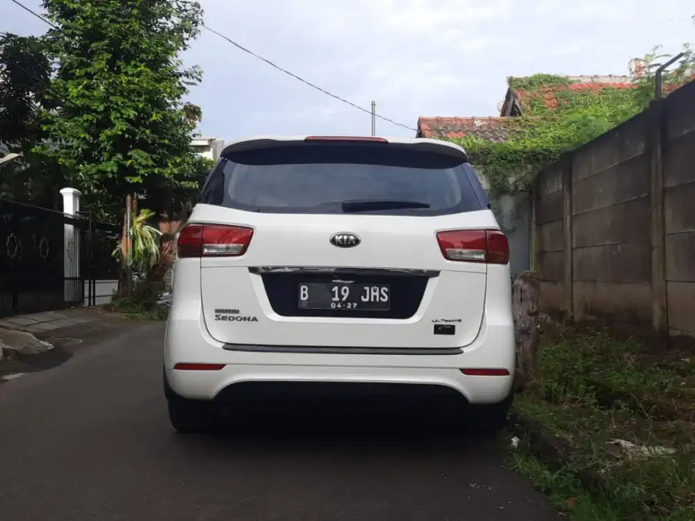 1st NAME pajak ON double SUNROOF 11 SEATER kia GRAND sedona 2017