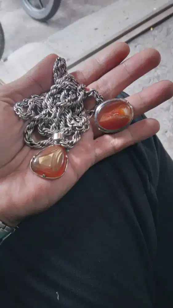 Batu motif combong junder