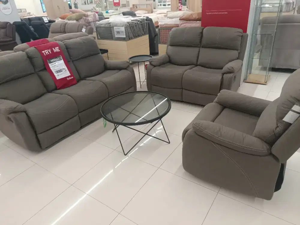 PROMO SPESIAL RAMADHAN  SOFA SET RECLINER