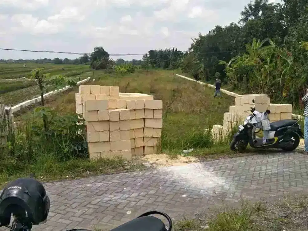 Tanah pekarangan siap bangun Sidoarjo kota bisa kredit inhouse tanpa bank