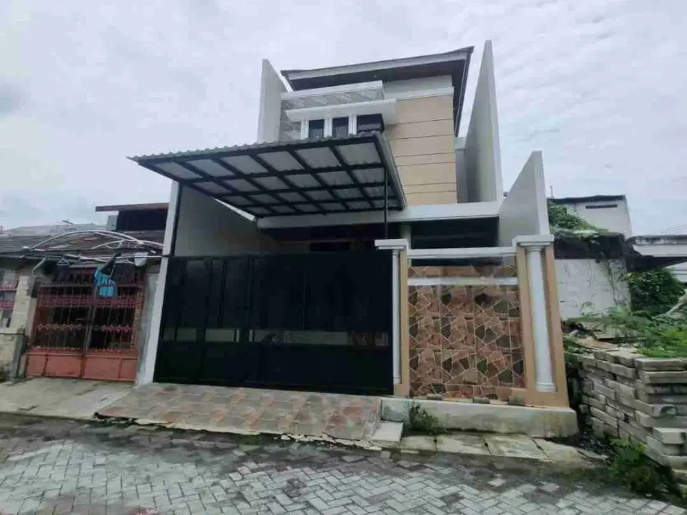 Dijual Rumah Baru Modern Darmo Indah Selatan Surabaya Barat