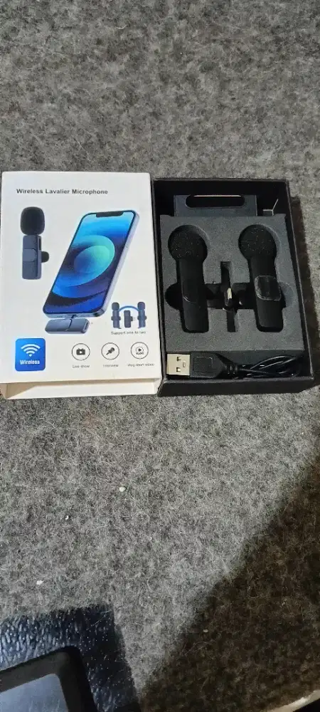 Microphone wireless untuk IPHONE