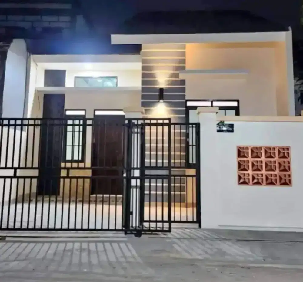 Rumah bagus harga nego masuk mobil Deket staisun dan jalan raya