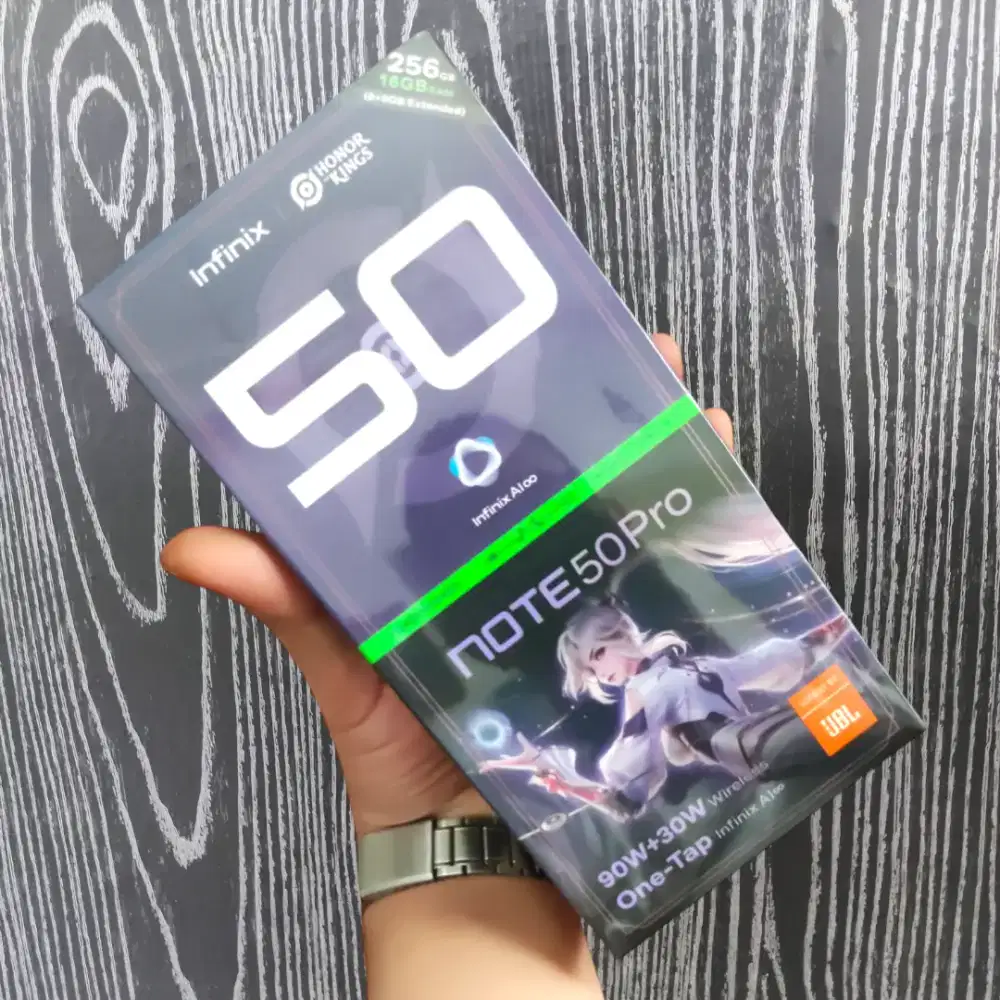 INFINIX NOTE 50 PRO 8GB/256GB BARU SEGEL BOX BNIB