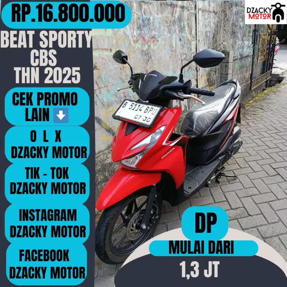 BEAT SPORTY CBS 2025 SECOND LIKE NEW