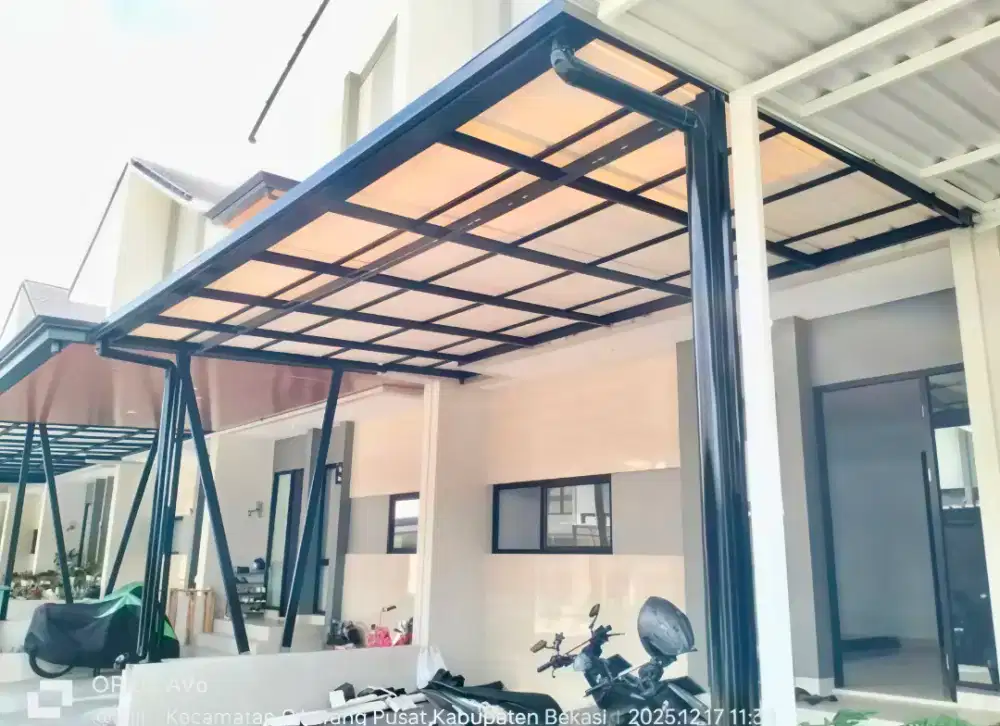 Jasa pasang kanopi baja ringan
