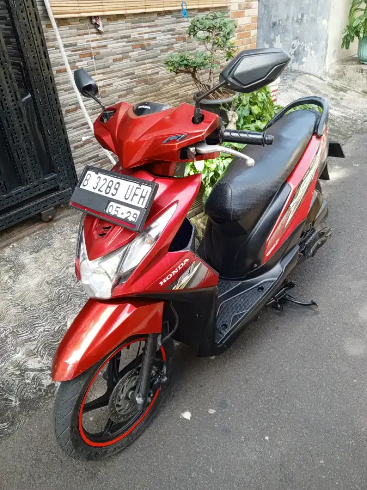 Honda Beat Fi 2014 Pajak hidup Rapih seger terawat