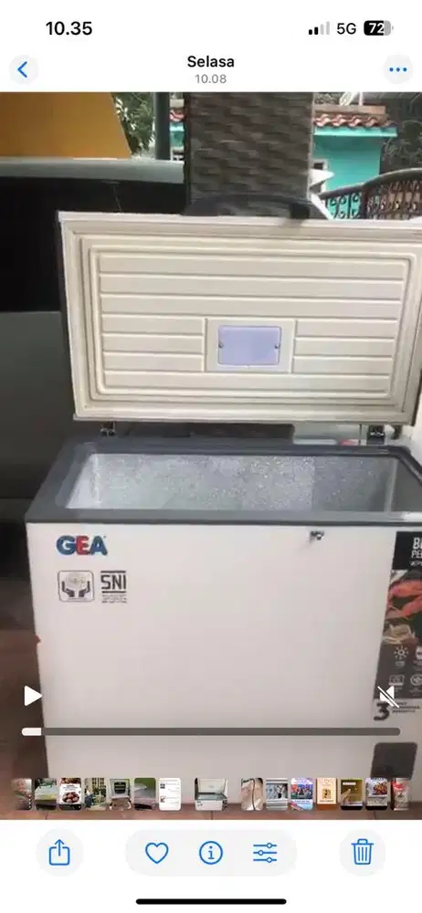 Freezer gea second
