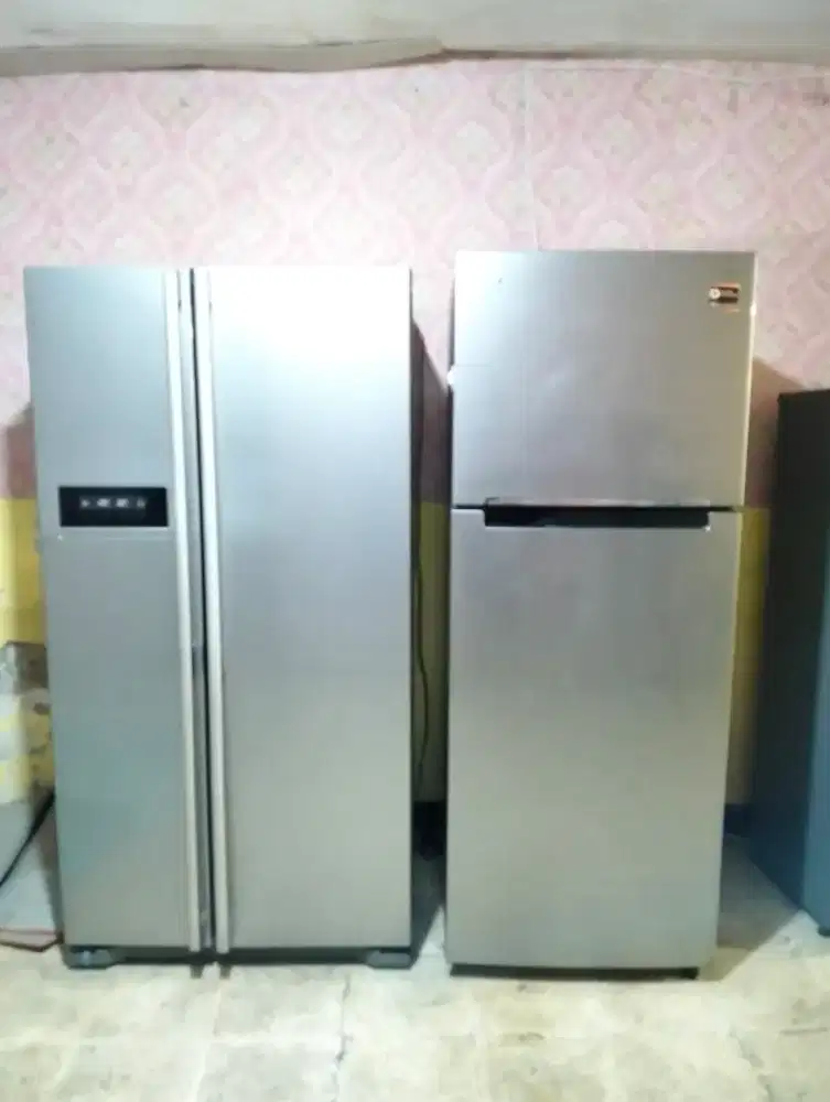 Kulkas Jumbo Samsung Inverter_LG Side by Side