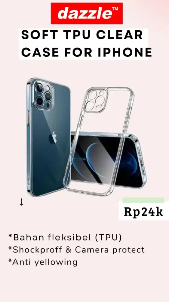Soft tpu clear case
