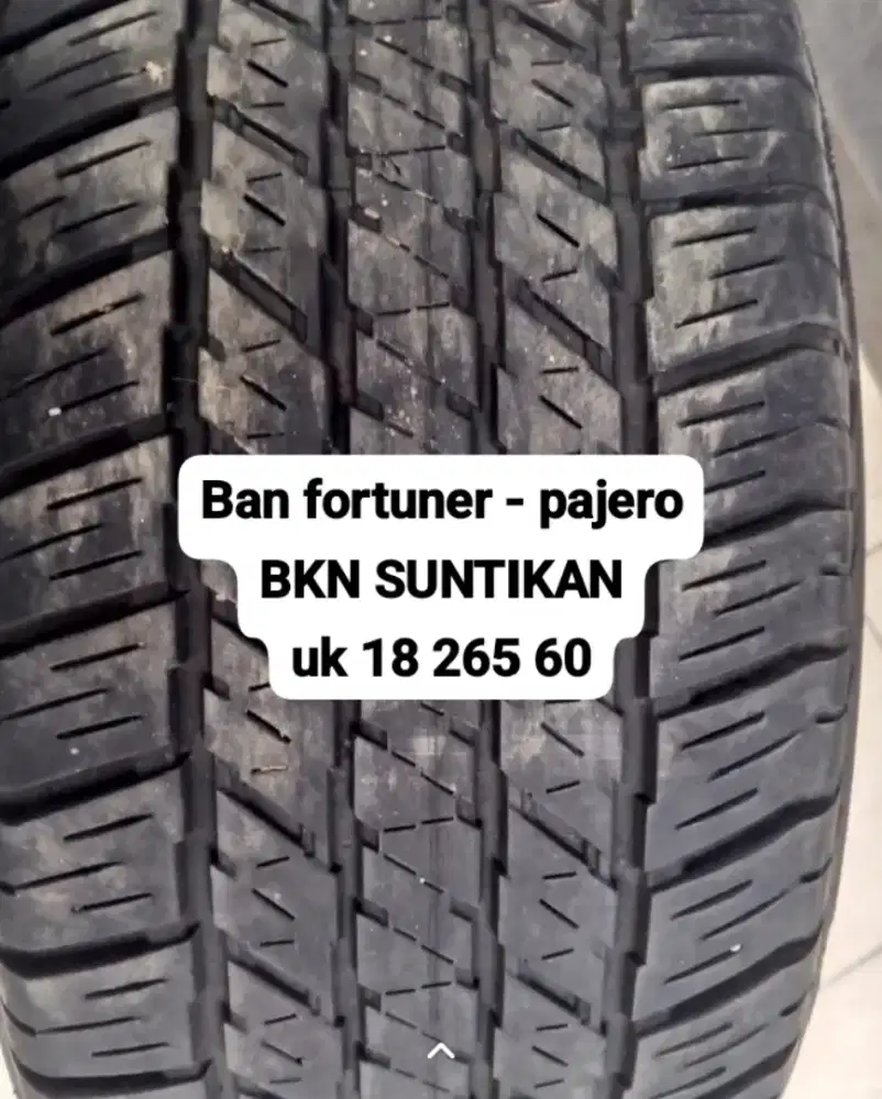 Ban pajero BKN SUNTIKAN 18 265 60