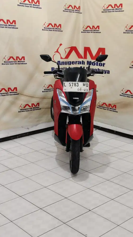 yamaha Lexi 125 std Tahun 2019 merah doff