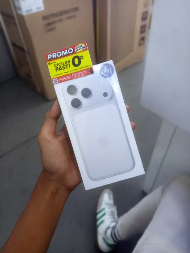 Stok Langkah iPhone 17 Pro Max 256gb Silver Ibox