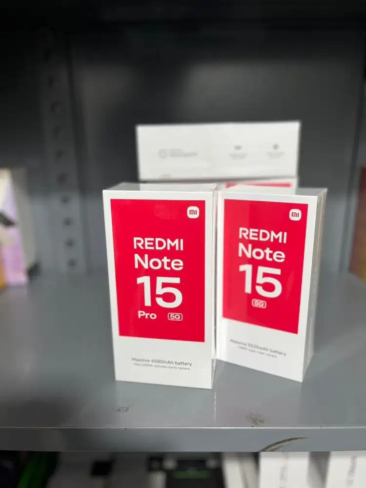 NEW REDMI NOTE 15 SERIES GARANSI RESMI XIAOMI INDONESIA!!