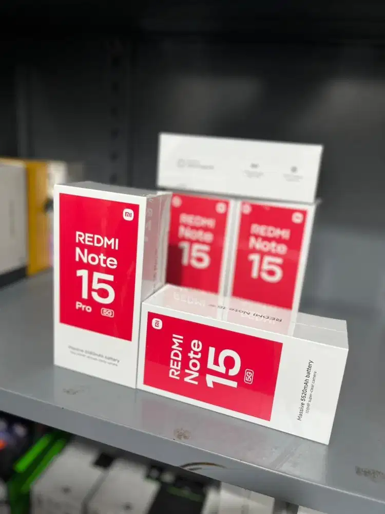 NEW REDMI NOTE 15 SERIES GARANSI RESMI XIAOMI INDONESIA!!