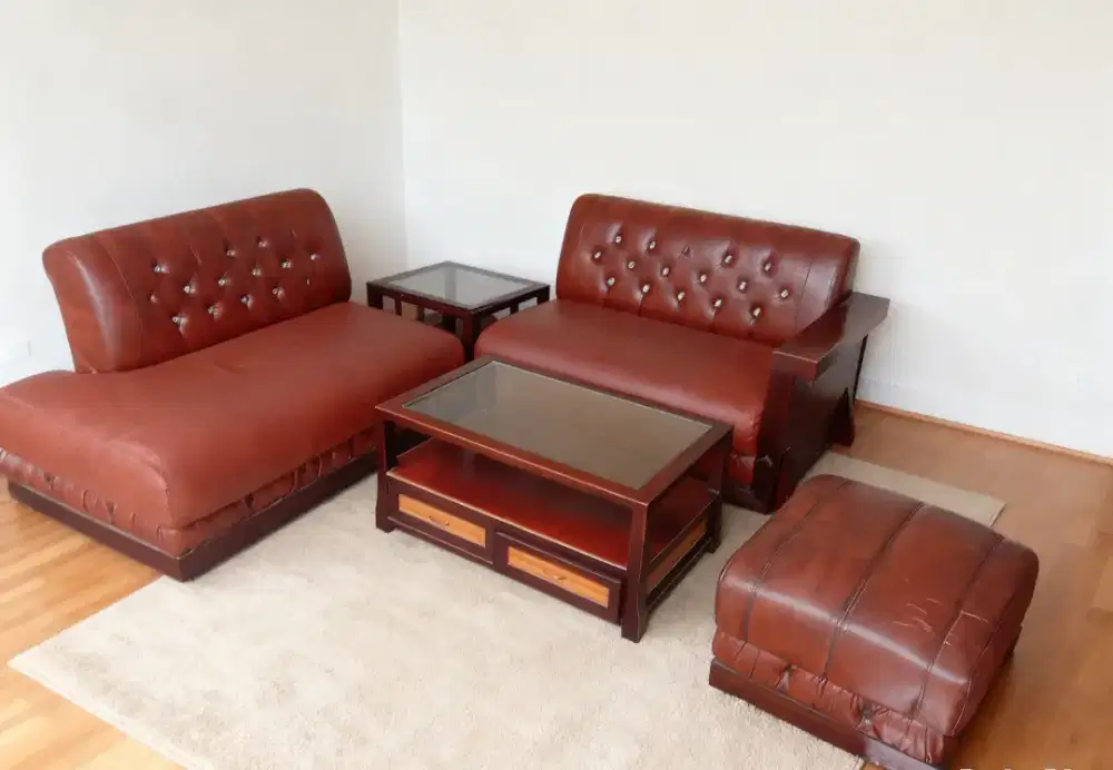 Sofa 2.2.+extra seat+meja+meja extra