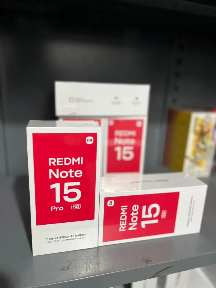 NEW REDMI NOTE 15 SERIES GARANSI RESMI XIAOMI INDONESIA!!