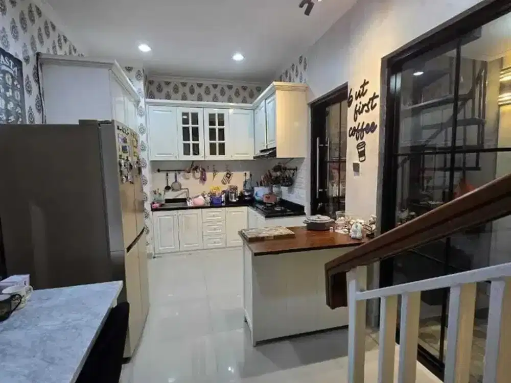 Rumah 2 Lantai Full Renovasi Scientia Garden Faraday Gading Serpong BSD City Tangerang Banten KALS