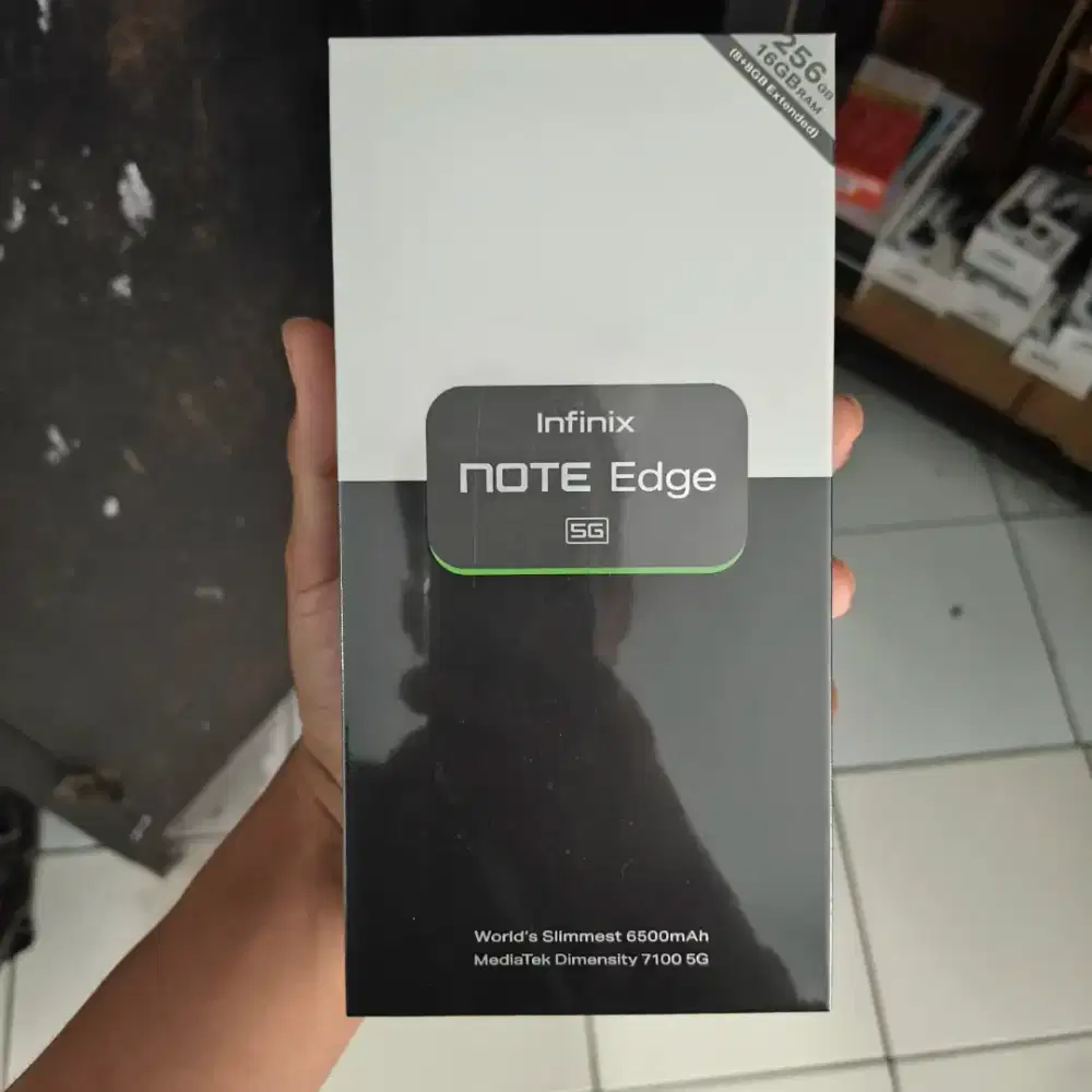 Infinix Note Edge 8/256/BISACICILAN/0%DP/TENOR3,6,12,18,24BULAN