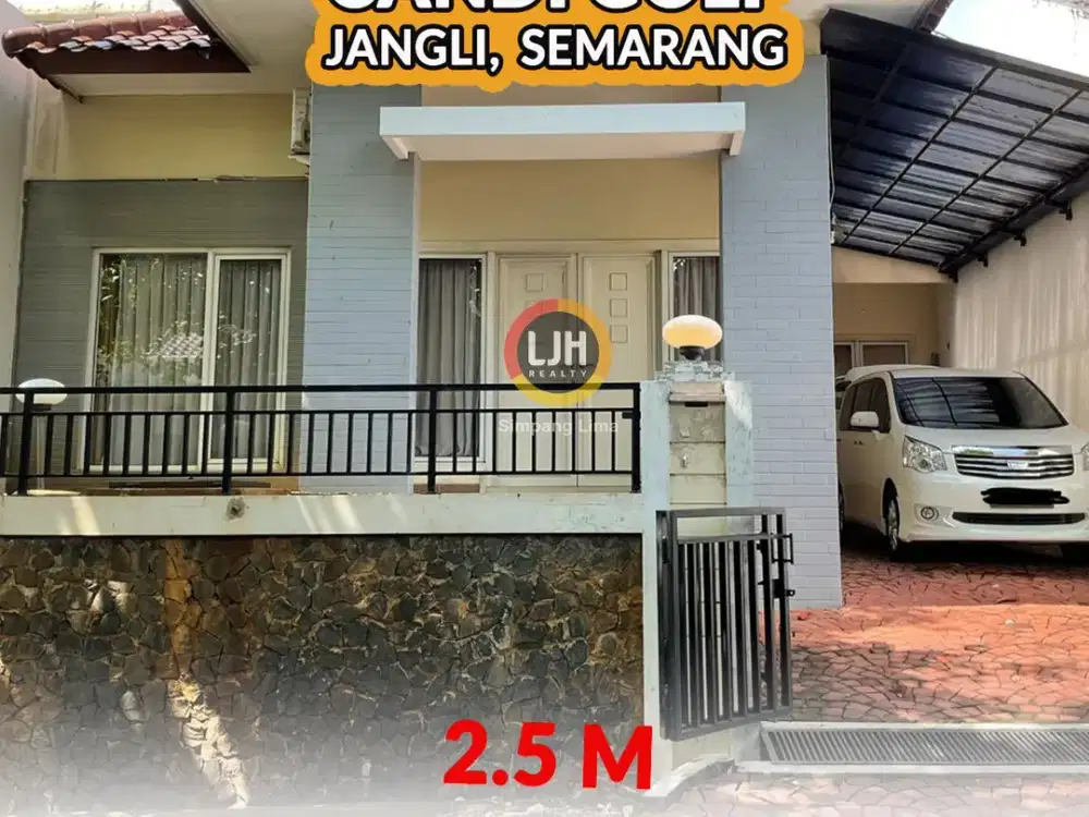 Dijual Rumah di Perumahan Candi Golf