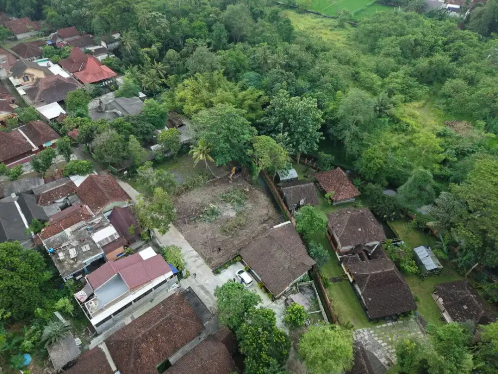 Tanah Sejuk Dikelilingi Pohon Suasana Asri dan Suara Gemericik Air Dekat Temoto Steak House