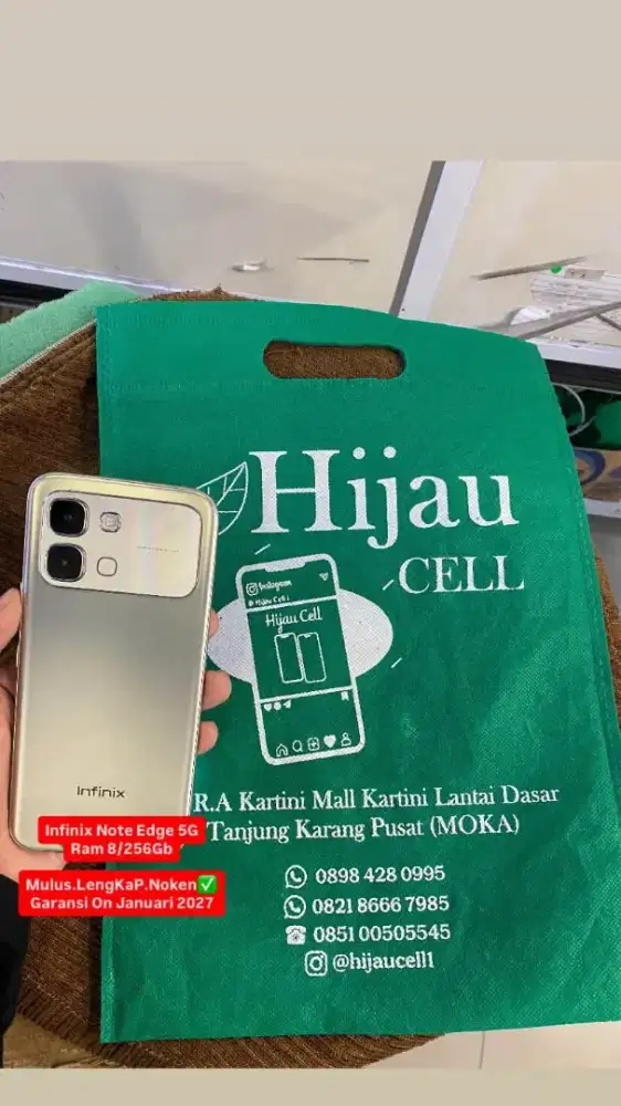 Infinix NoteEdge 5G Ram 8/256Gb