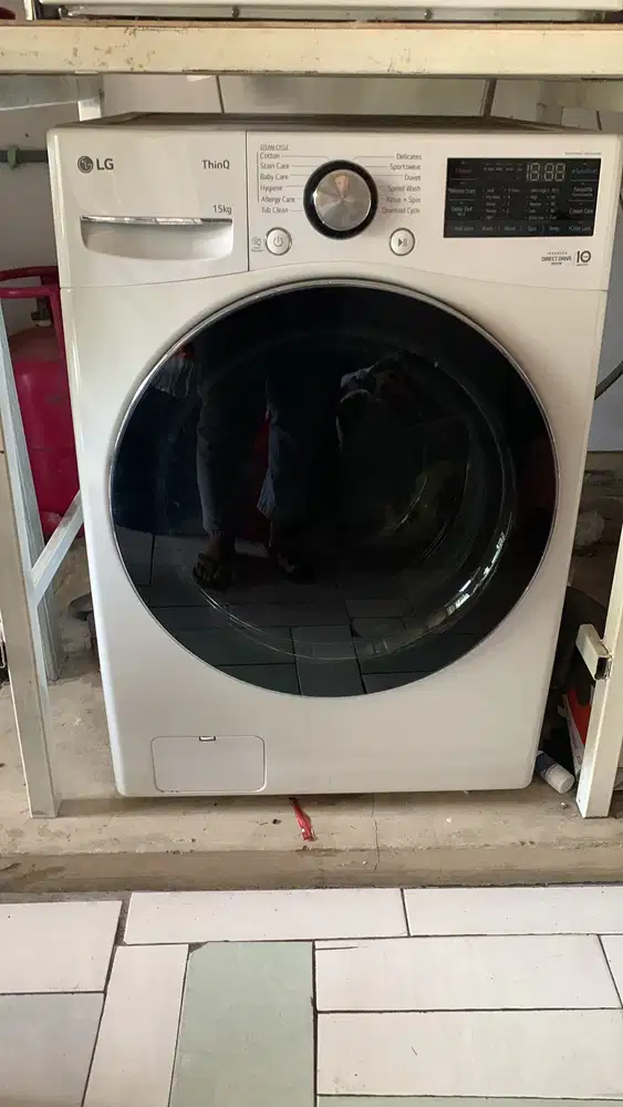 Mesin Cuci LG ThinQ Inverter 15kg