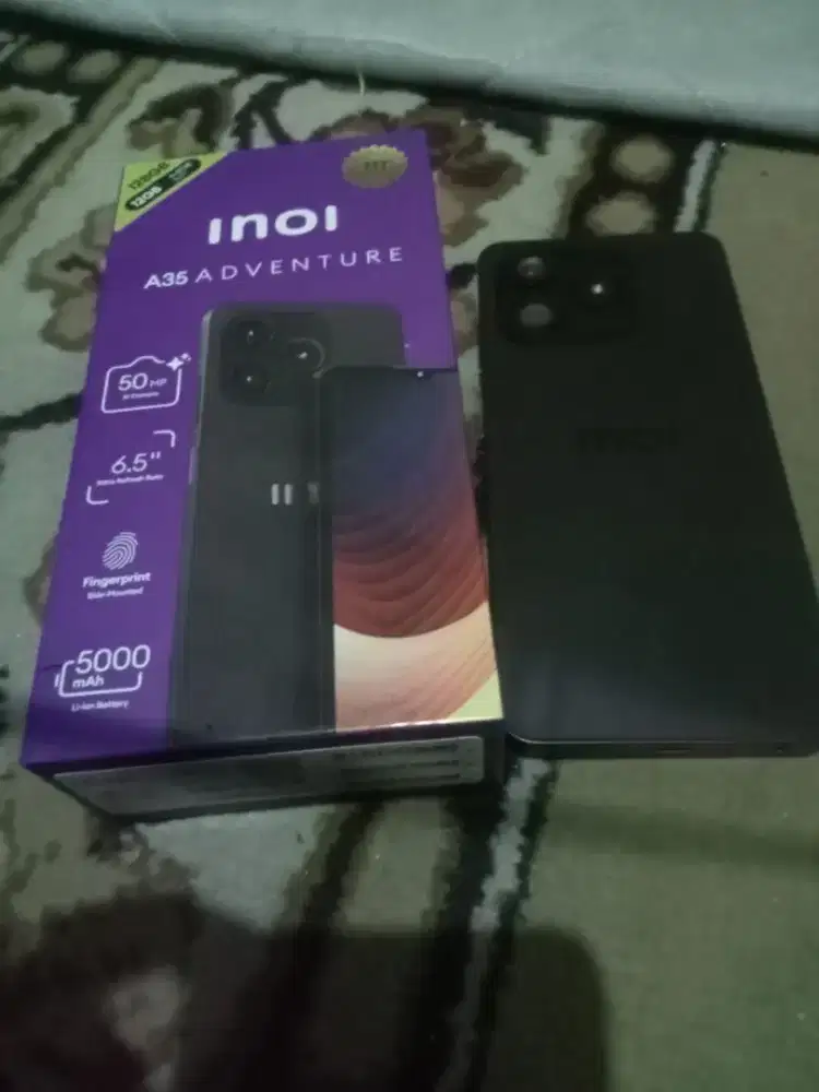 Inoi A35 Advanture 4+8/128gb hp Eropa Prancis garansi Infinix