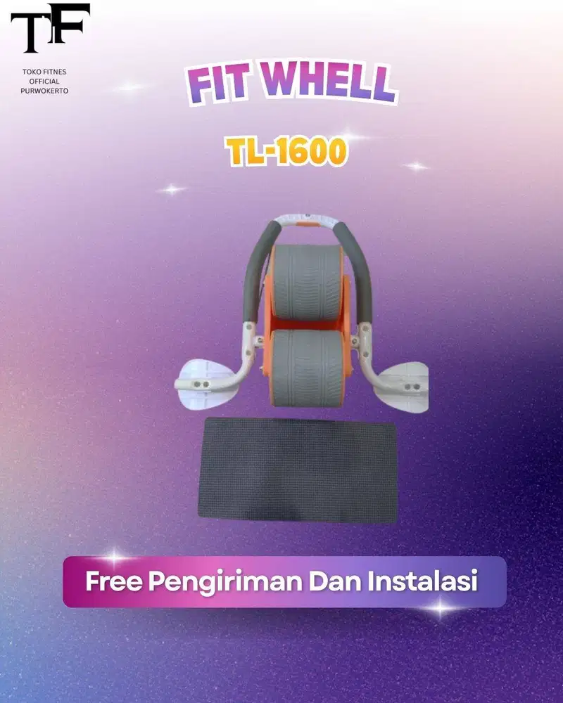 Promo Fit Whell TL-1600 Total Fitnes Stok Terbatas, Bergaransi 1 Tahun