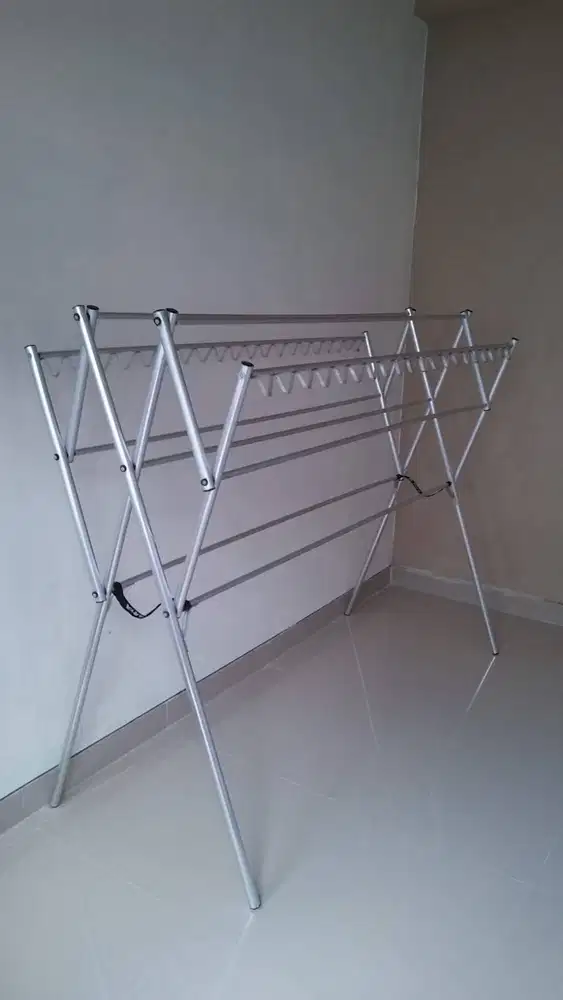 jemuran 2 meter silver