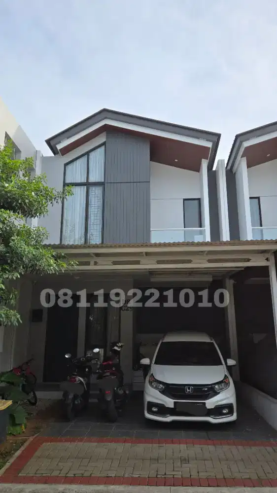 DIJUAL : Rumah Modern 2Lantai SEMI FURNISHED Fortune Garden Graha Raya