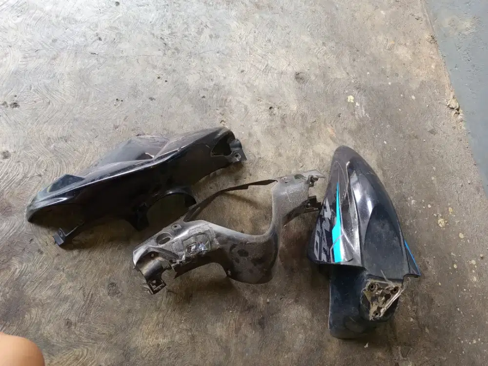 batok dan spakbor depan mio soul karbu