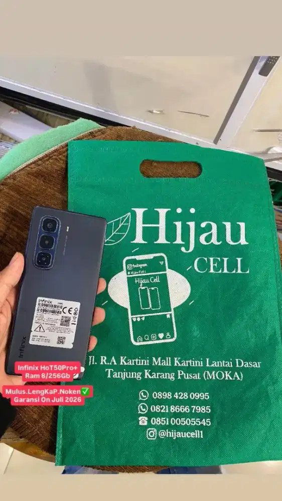 Infinix HoT50pro+ Ram 8/256Gb