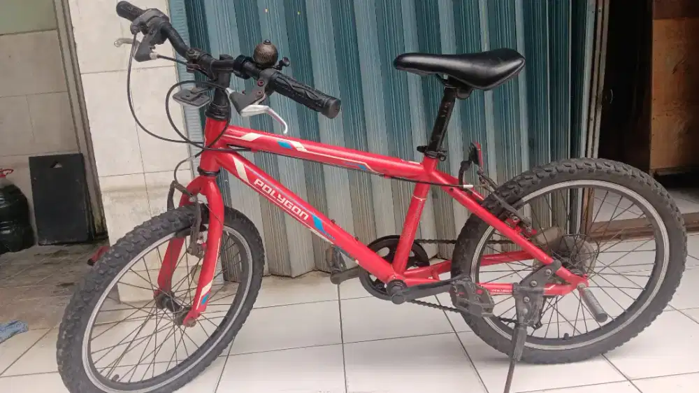 Sepeda MTB Anak Polygon ukuran 20 Mulus FULL ORIGINAL