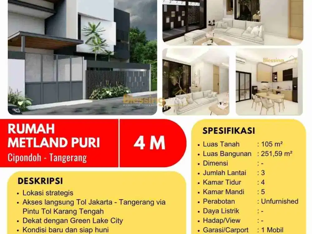 METLAND PURI RMH BARU