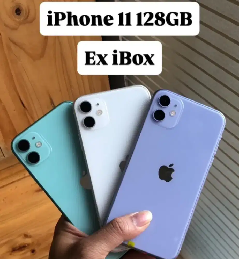 Ready iPhone 11 second iBox tanpa DP