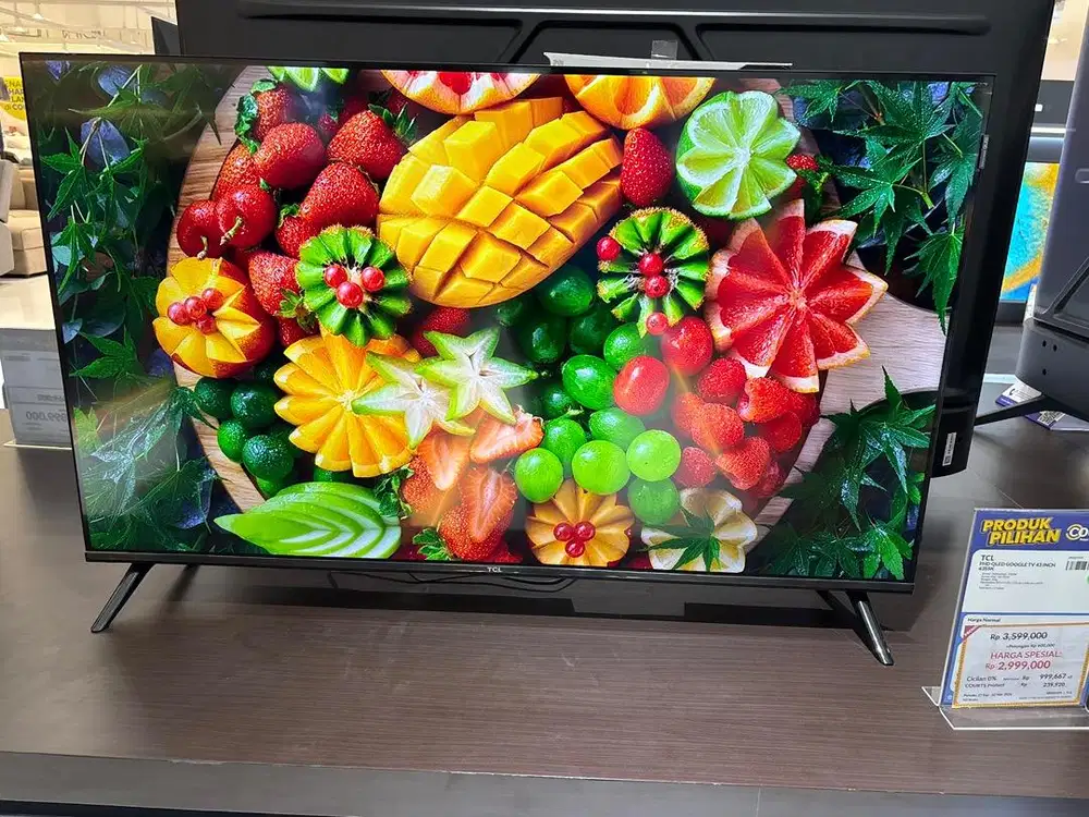 TCL FHD QLED GOOGLE TV 43 INCH