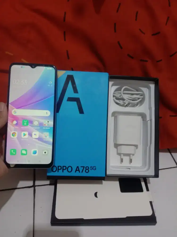 Oppo A78 5G Ram 8/256GB ORI harga net 950 ga bisa kurang