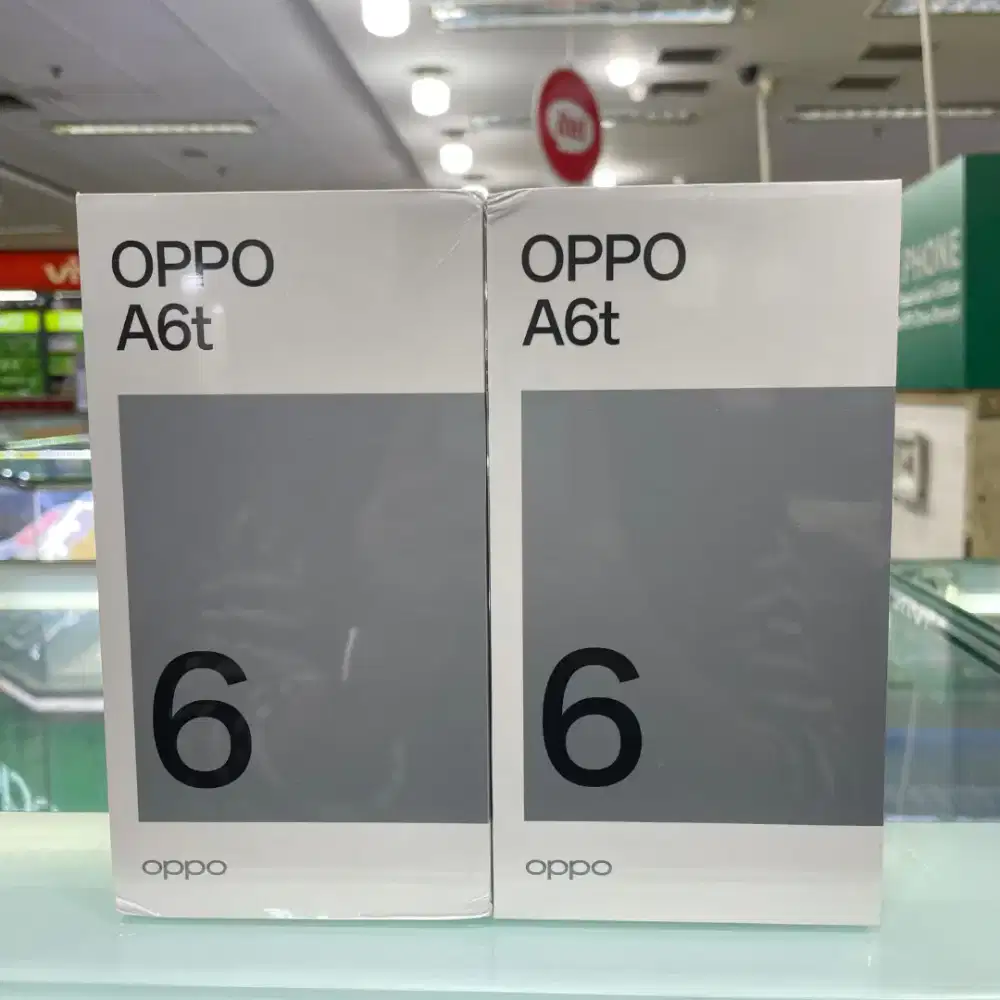 Oppo A6T Ram 4gb+4gb/64gb Baru Garansi Resmi Harga Promo