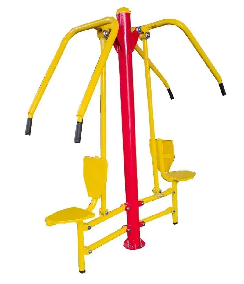 Alat Fitness Outdoor untuk Taman Kota & Perumahan — Chest Press 2 Seat